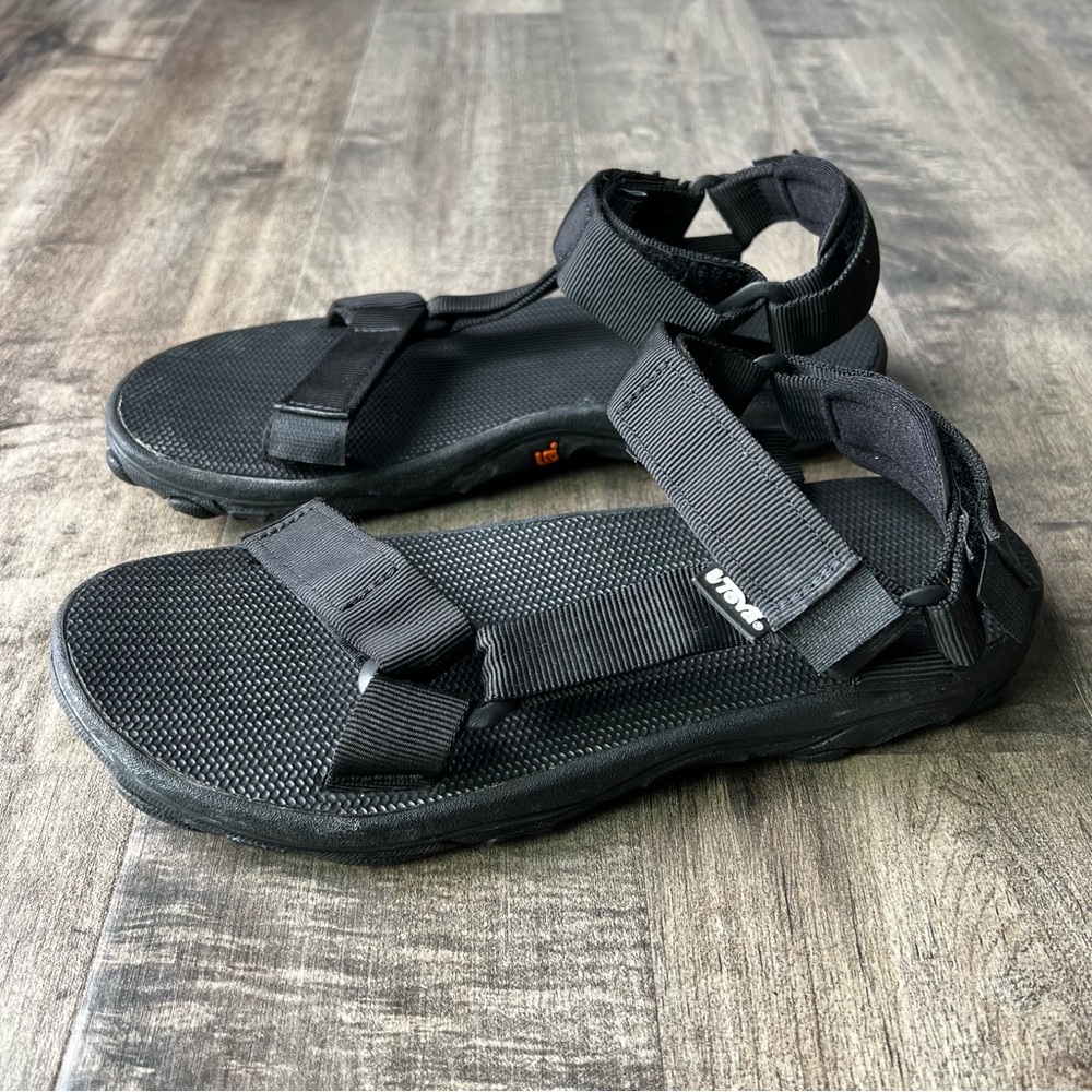 Teva Mens Sport 6613 Black Sandals Size 8